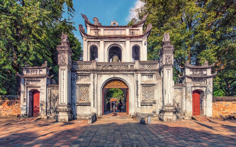 Temple Of Literature Hanoi City Tour