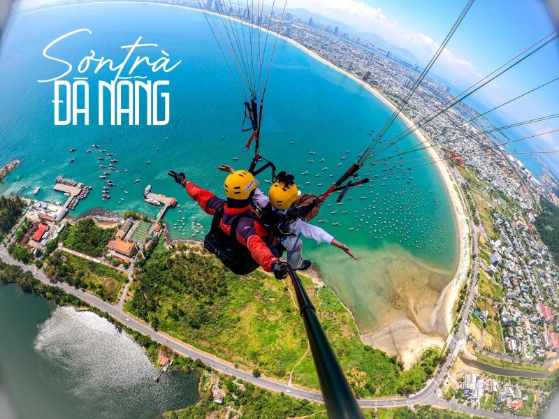 Paragliding Danang Jenny Travel